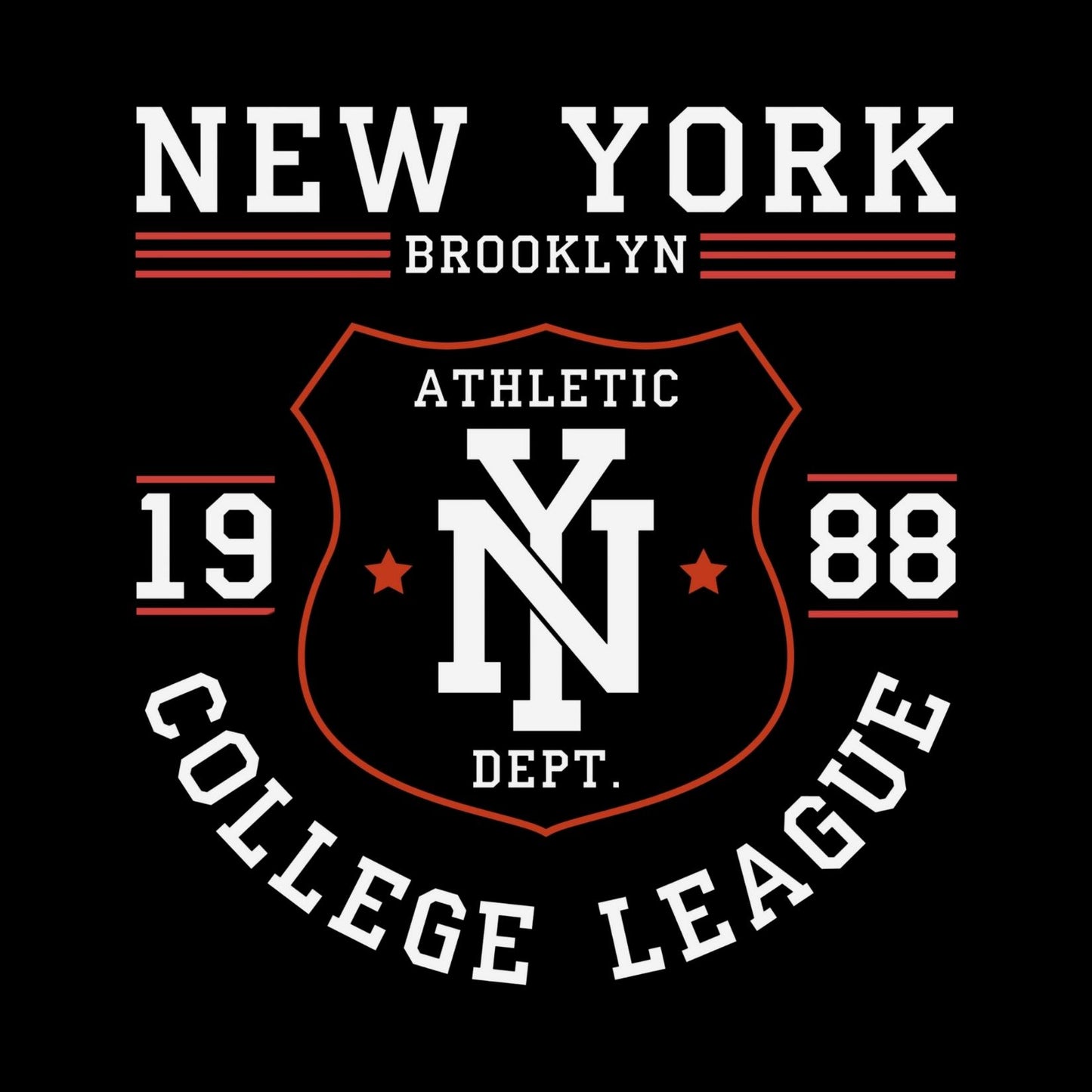 New York Men's Black Oversized T-shirt