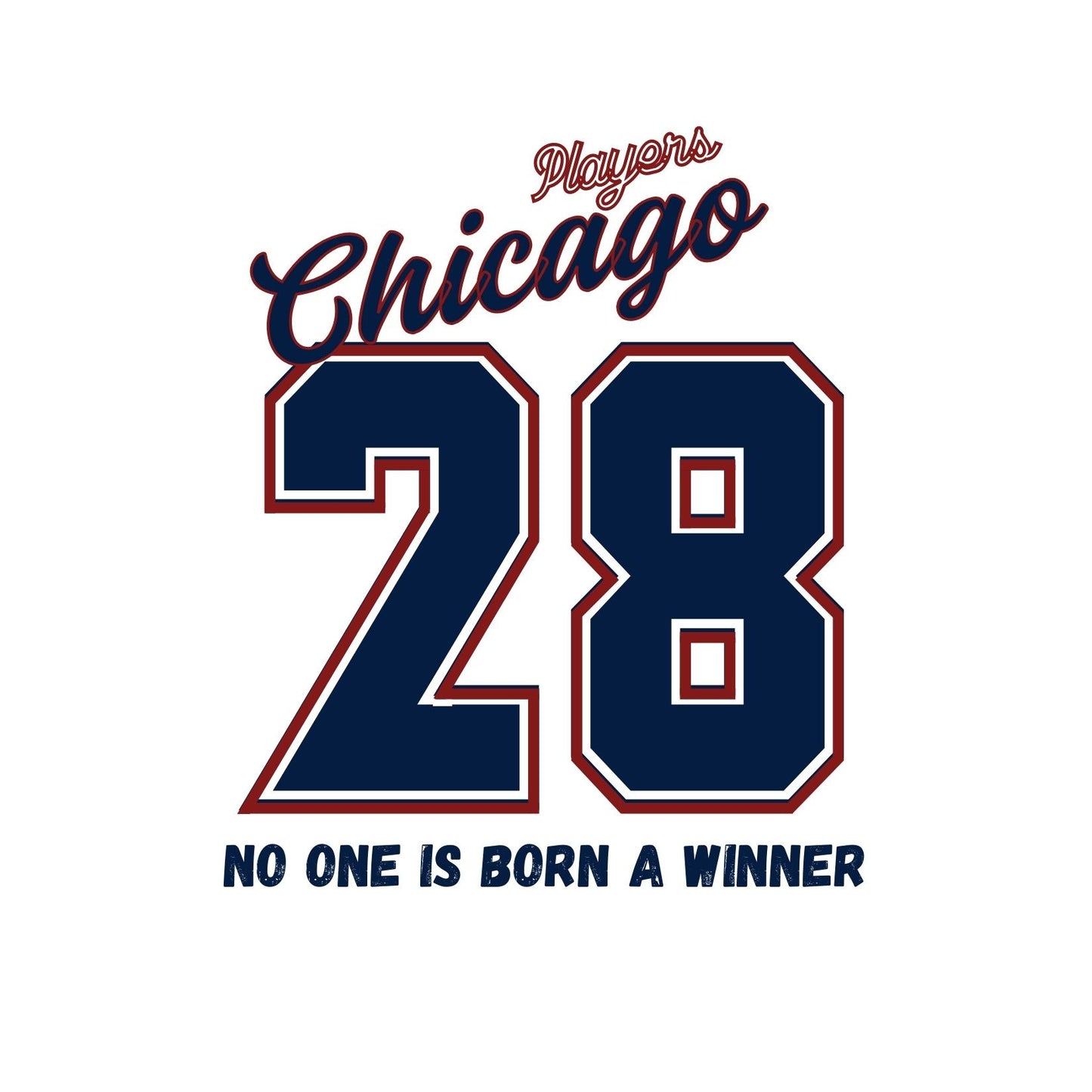 American Chicago Men's White Oversized T-shirt