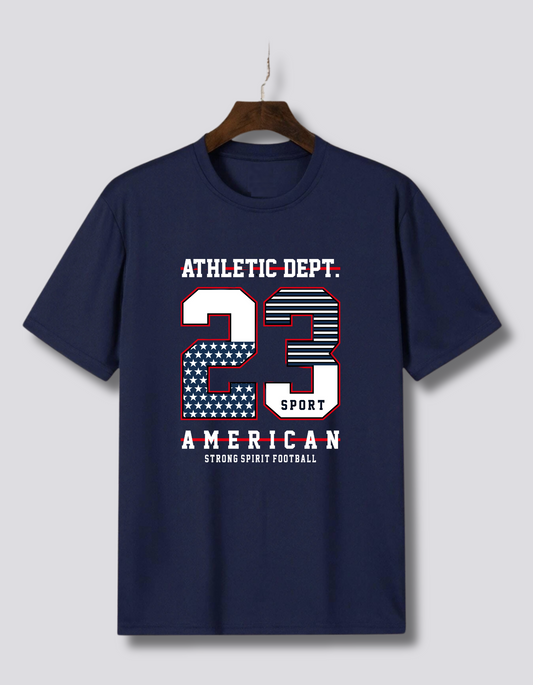 Athletic Originals Men's Navy Blue Oversized T-shirt